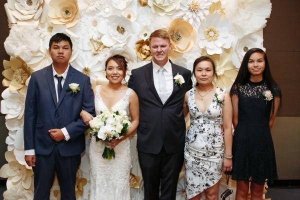 Trinh and Matt's wedding day in Burswood, frame 229