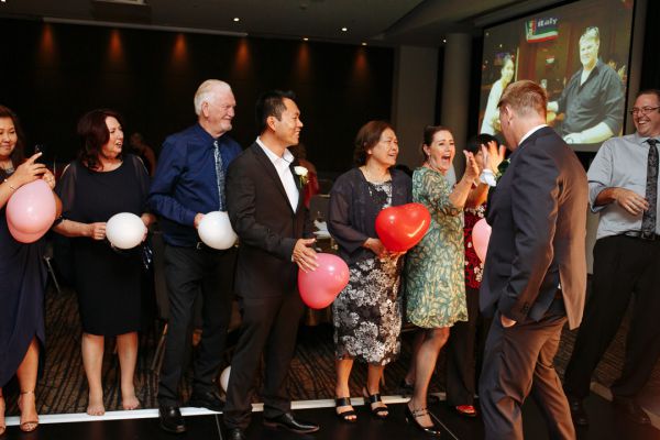 Trinh and Matt's wedding day in Burswood, frame 373