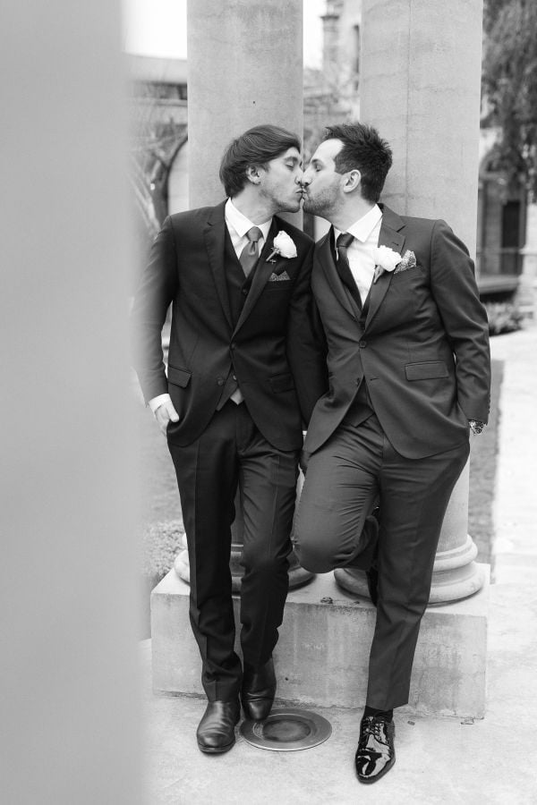 Curzon Hall wedding, Joshua and Matthew, frame 098