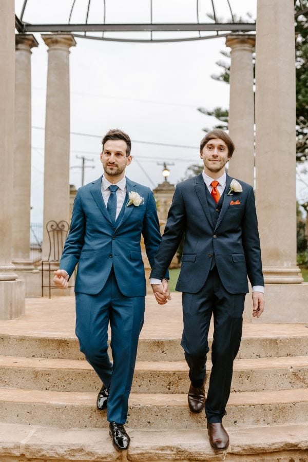 Curzon Hall wedding, Joshua and Matthew, frame 101