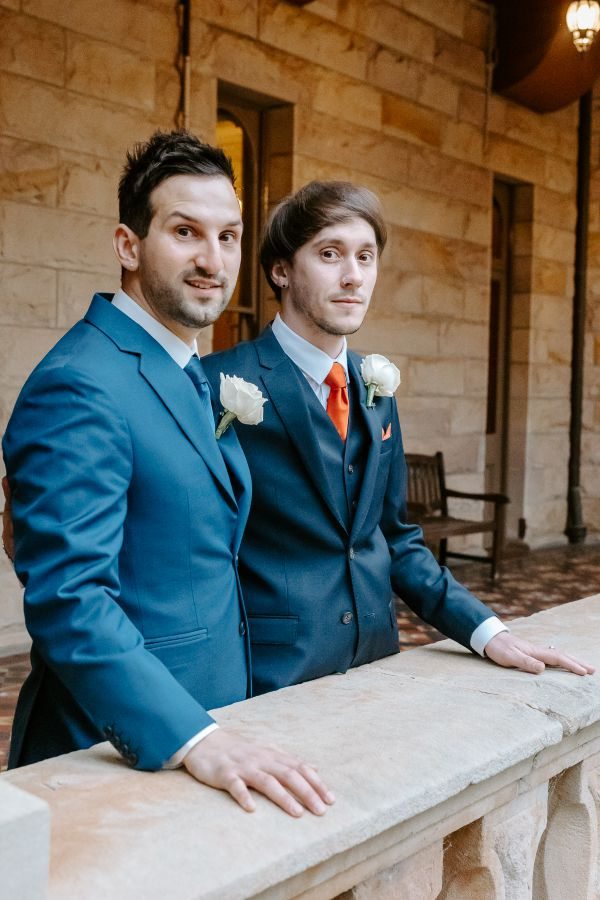 Curzon Hall wedding, Joshua and Matthew, frame 107