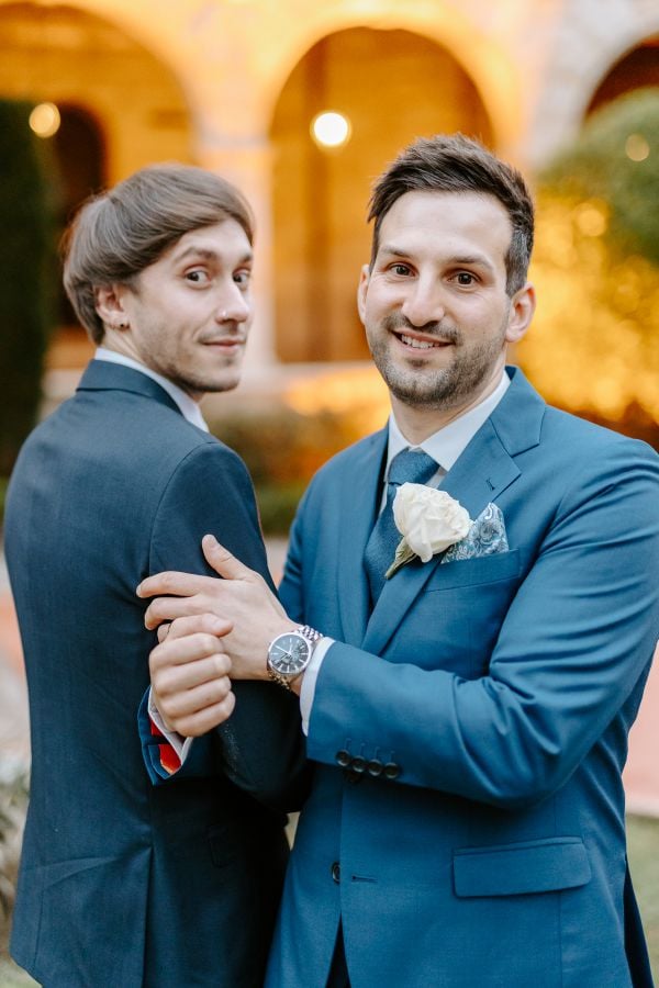 Curzon Hall wedding, Joshua and Matthew, frame 125