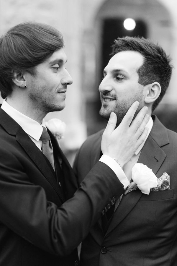 Curzon Hall wedding, Joshua and Matthew, frame 128