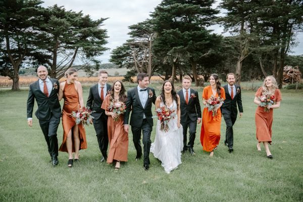 Nicola and Jack's wedding day in Tuerong, frame 016