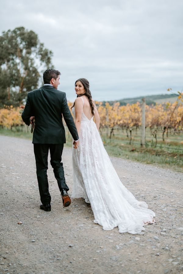 Nicola and Jack's wedding day in Tuerong, frame 025