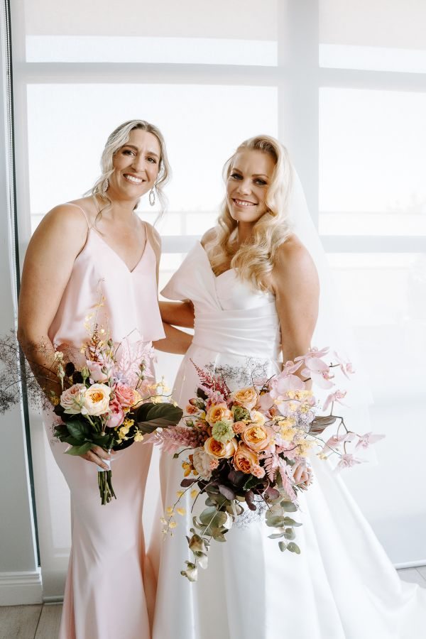 Emmett and Karmen's wedding day in St Kilda, frame 031
