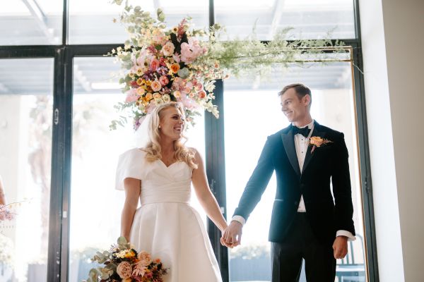 Emmett and Karmen's wedding day in St Kilda, frame 067
