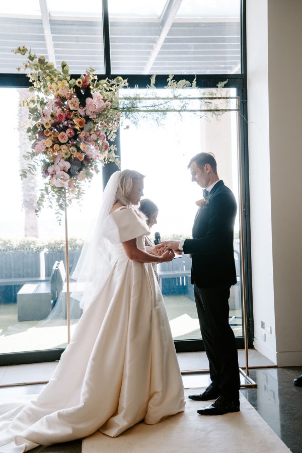 Emmett and Karmen's wedding day in St Kilda, frame 076