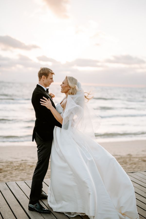 Wedding photograph 087 from Emmett and Karmen's day at Encore St Kilda Beach