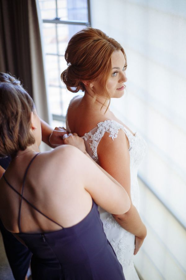 Jacquie and Steve's wedding day in St Kilda, frame 016