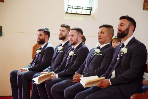 Jacquie and Steve's wedding day in St Kilda, frame 097