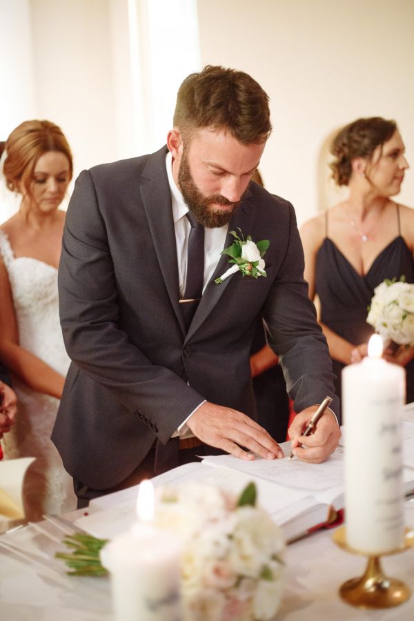 Jacquie and Steve's wedding day in St Kilda, frame 115