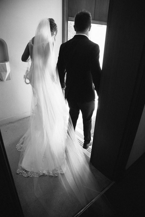 Jacquie and Steve's wedding day in St Kilda, frame 130