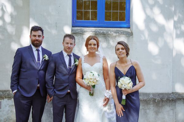 Jacquie and Steve's wedding day in St Kilda, frame 151