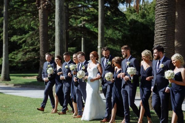 Jacquie and Steve's wedding day in St Kilda, frame 157
