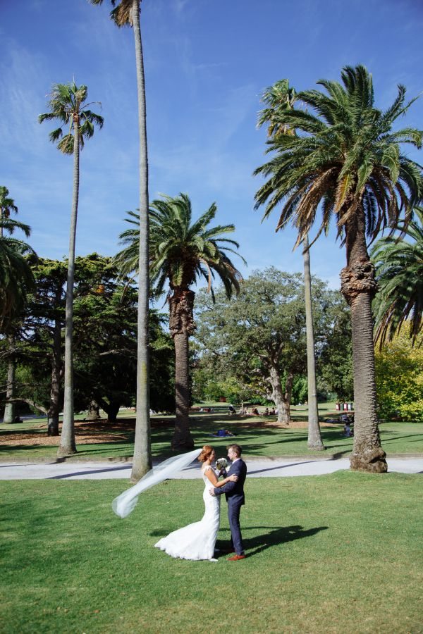 Jacquie and Steve's wedding day in St Kilda, frame 163