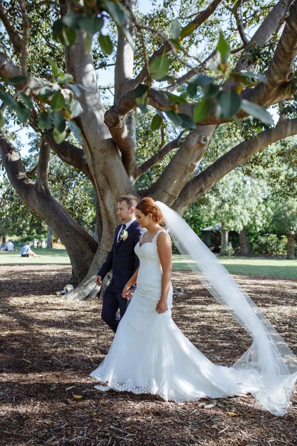 Jacquie and Steve's wedding day in St Kilda, frame 175