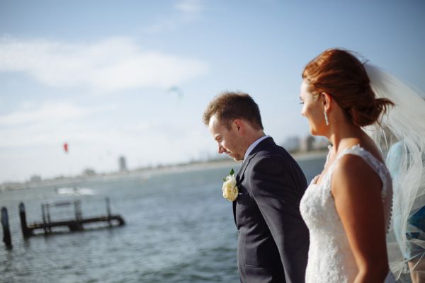 Jacquie and Steve's wedding day in St Kilda, frame 190