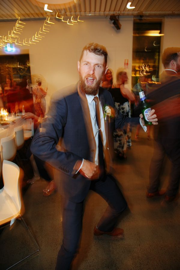 Jacquie and Steve's wedding day in St Kilda, frame 304