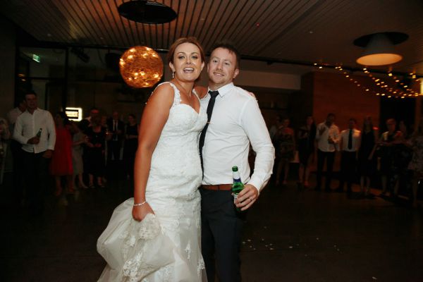 Jacquie and Steve's wedding day in St Kilda, frame 322