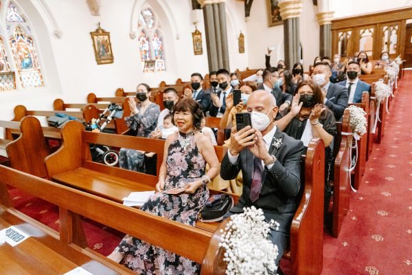 Sharon and Daniel's wedding day in St Kilda, frame 016