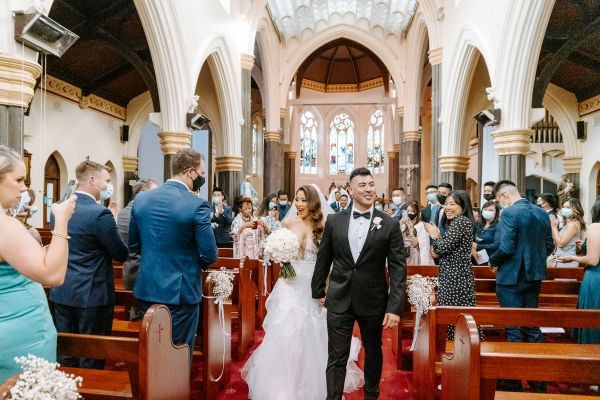 Sharon and Daniel's wedding day in St Kilda, frame 020