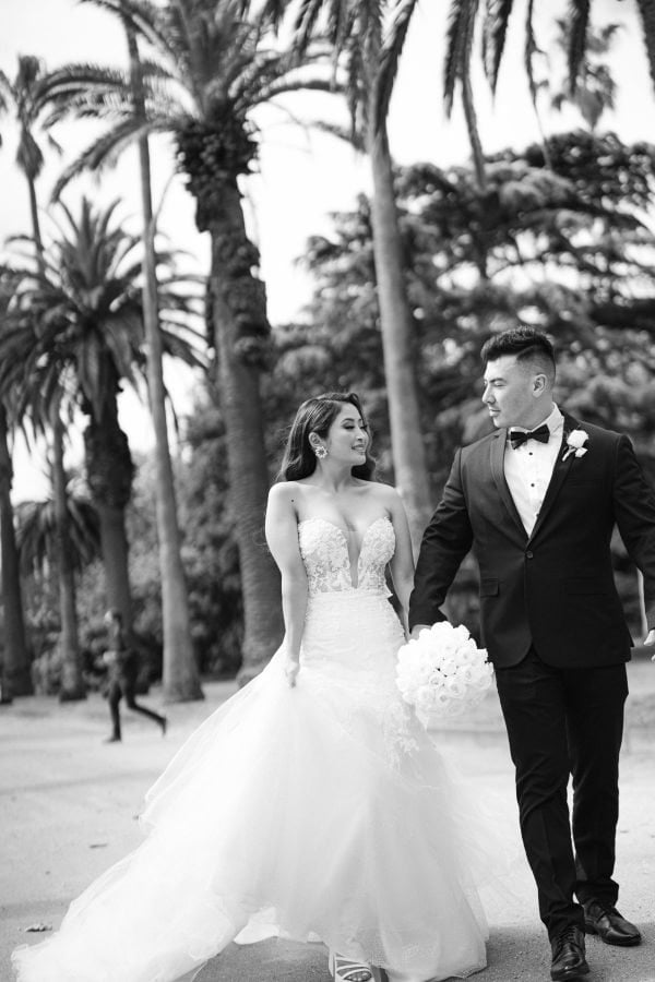Sharon and Daniel's wedding day in St Kilda, frame 053