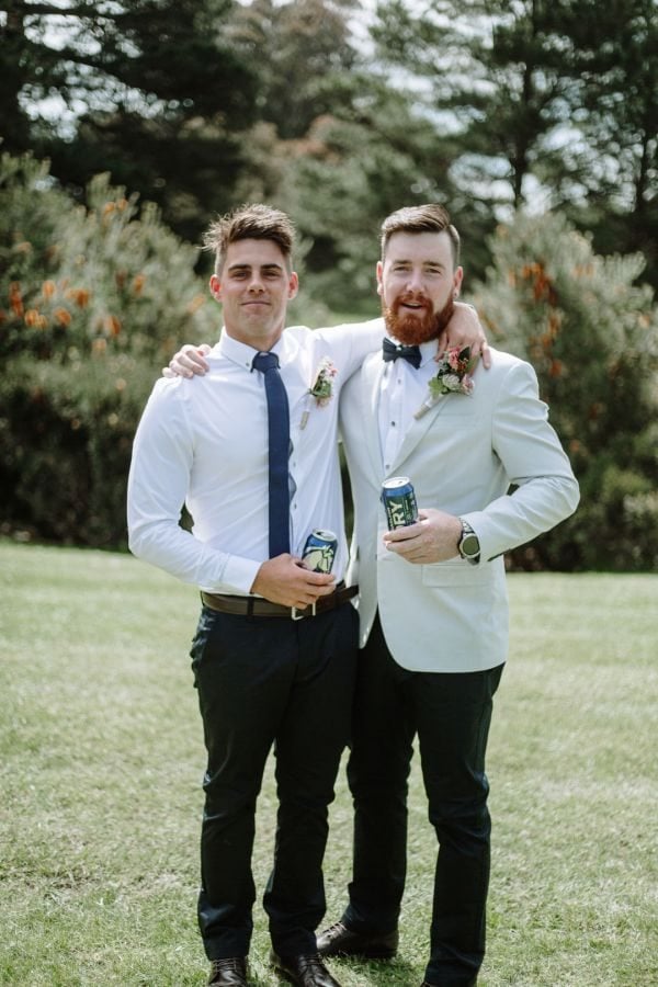 Lyndsay and Jared's wedding day in Strath Creek, frame 025