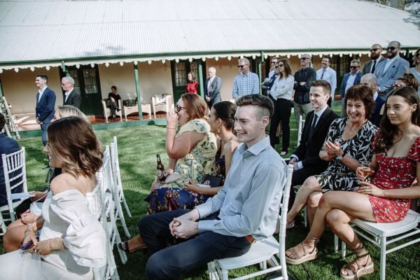 Lyndsay and Jared's wedding day in Strath Creek, frame 100