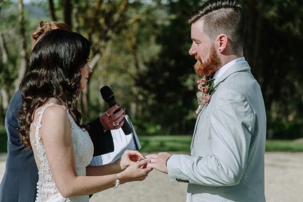 Lyndsay and Jared's wedding day in Strath Creek, frame 118
