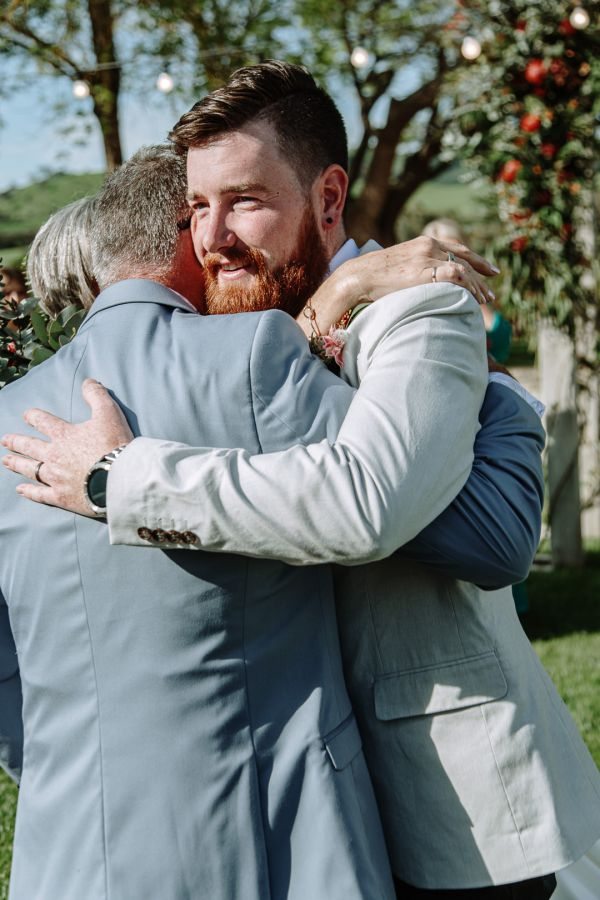 Lyndsay and Jared's wedding day in Strath Creek, frame 133