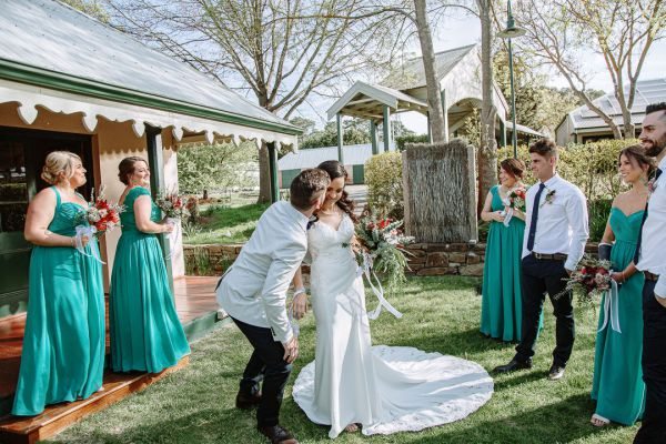 Lyndsay and Jared's wedding day in Strath Creek, frame 151