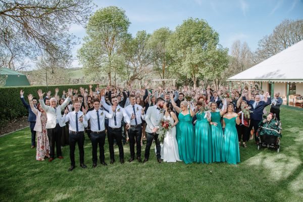 Lyndsay and Jared's wedding day in Strath Creek, frame 154