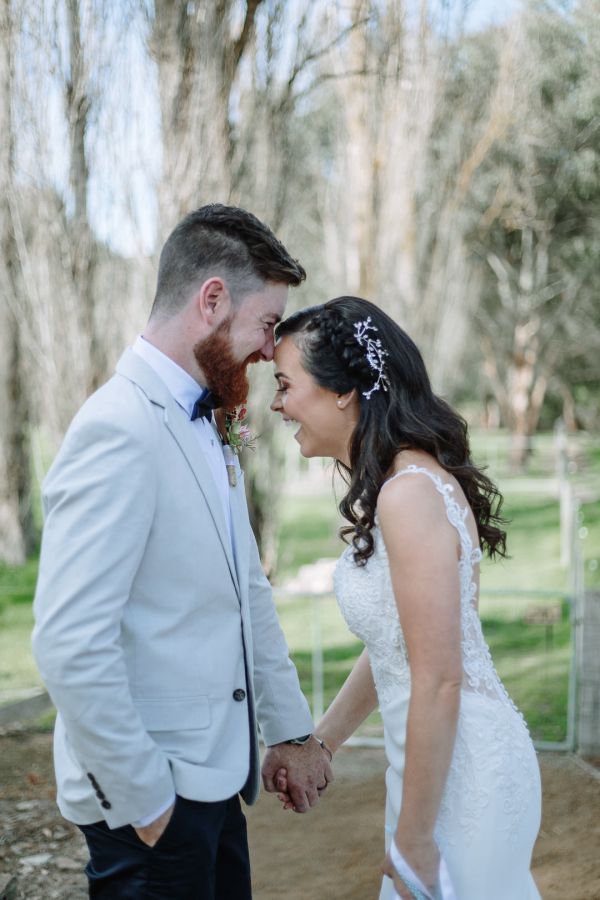 Lyndsay and Jared's wedding day in Strath Creek, frame 184