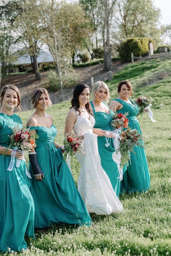 Lyndsay and Jared's wedding day in Strath Creek, frame 196