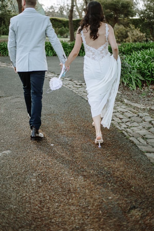Lyndsay and Jared's wedding day in Strath Creek, frame 211