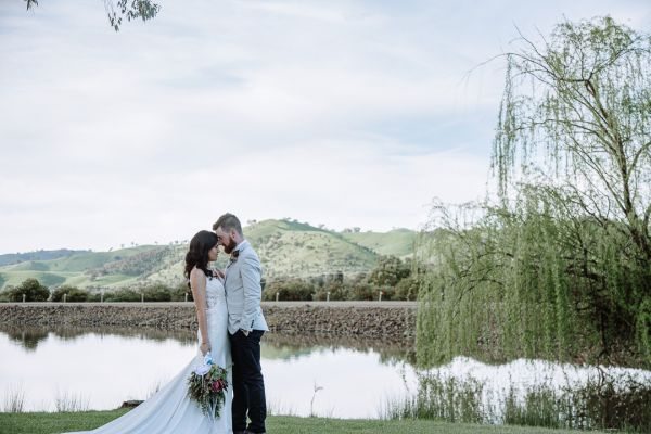 Lyndsay and Jared's wedding day in Strath Creek, frame 214