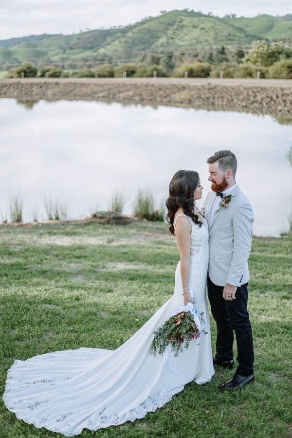 Lyndsay and Jared's wedding day in Strath Creek, frame 217