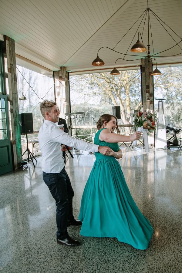 Lyndsay and Jared's wedding day in Strath Creek, frame 244