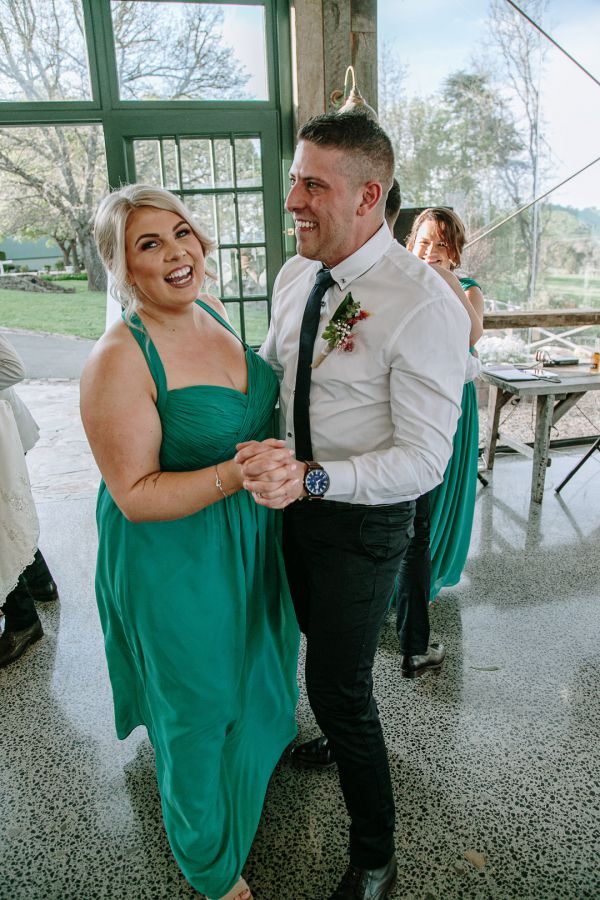 Lyndsay and Jared's wedding day in Strath Creek, frame 262