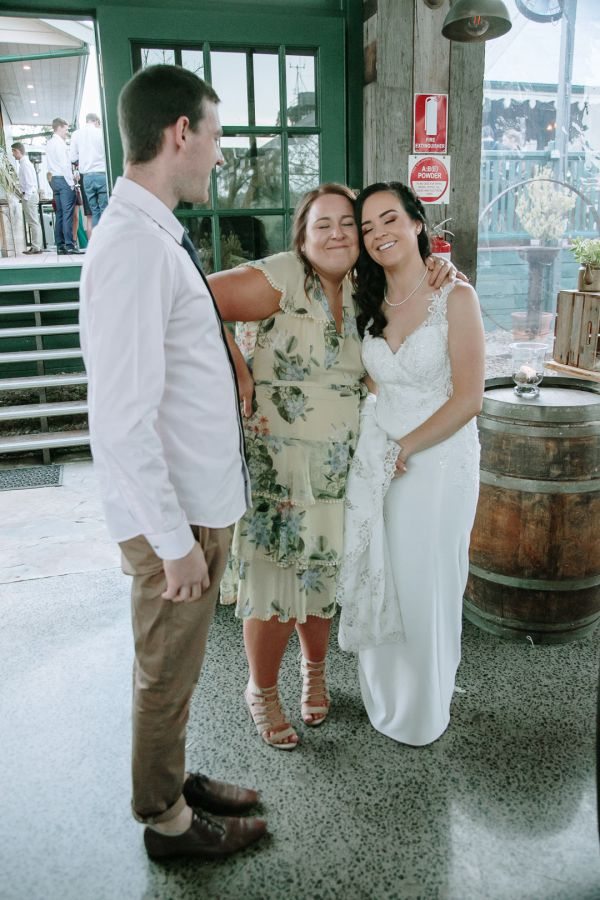 Lyndsay and Jared's wedding day in Strath Creek, frame 289