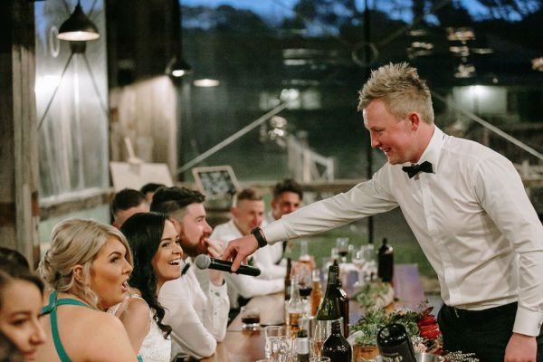 Lyndsay and Jared's wedding day in Strath Creek, frame 367