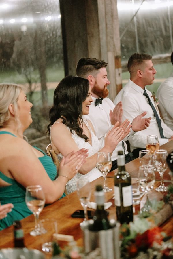 Lyndsay and Jared's wedding day in Strath Creek, frame 388