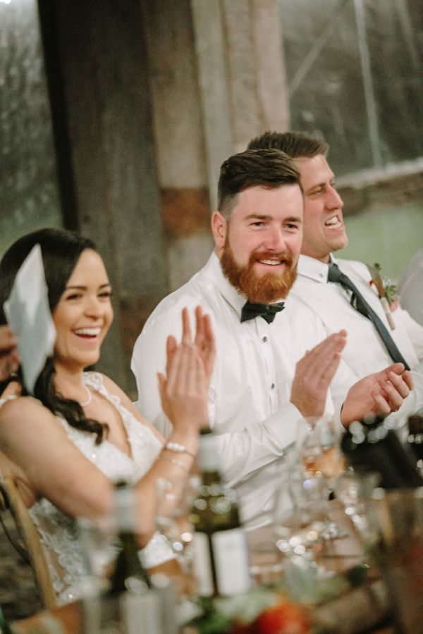 Lyndsay and Jared's wedding day in Strath Creek, frame 391