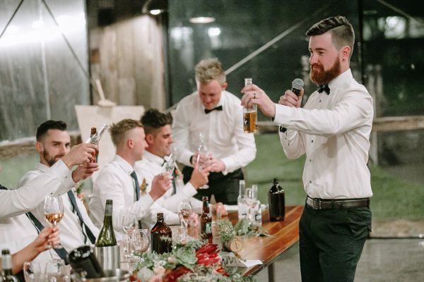 Lyndsay and Jared's wedding day in Strath Creek, frame 412