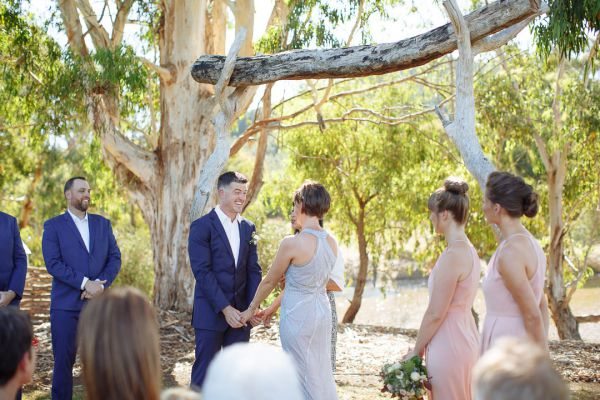 Camilla and Jason's wedding day in Strath Creek, frame 124