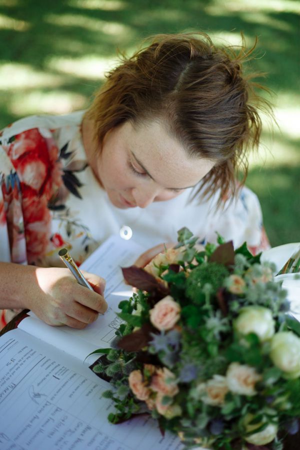 Camilla and Jason's wedding day in Strath Creek, frame 163