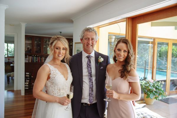 Leah and Daniel's wedding day in Kangaroo Ground, frame 076