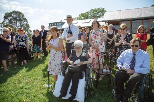 Leah and Daniel's wedding day in Kangaroo Ground, frame 109