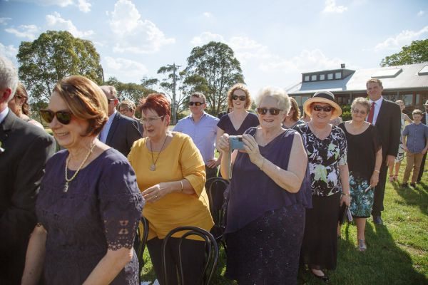 Leah and Daniel's wedding day in Kangaroo Ground, frame 142